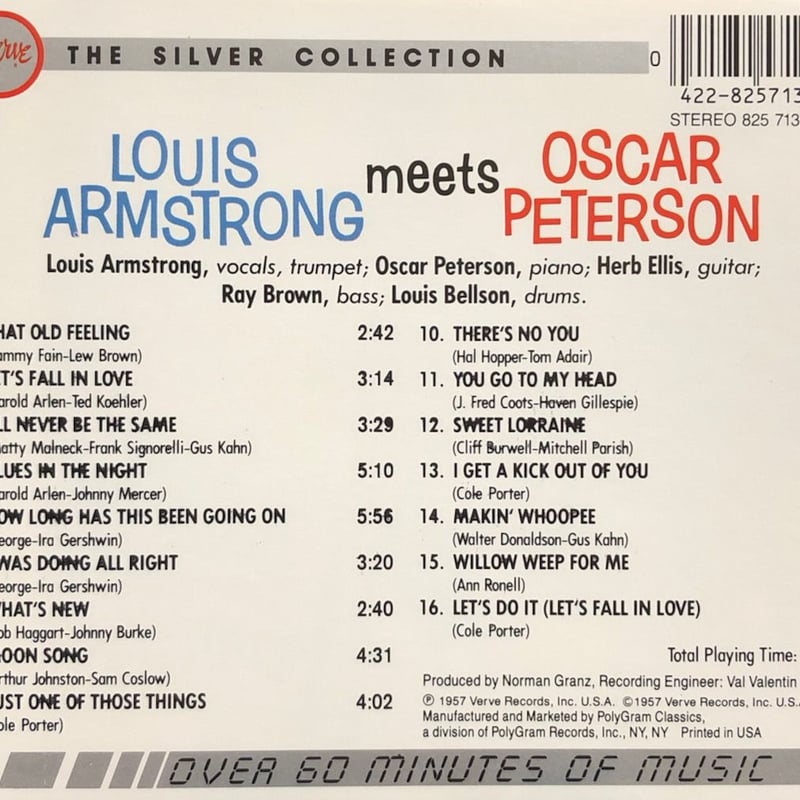 ルイ・アームストロング meets オスカー・ピーターソン 180gともう1枚 ルイ・アームストロング&オスカー・ピーターソン/Louis