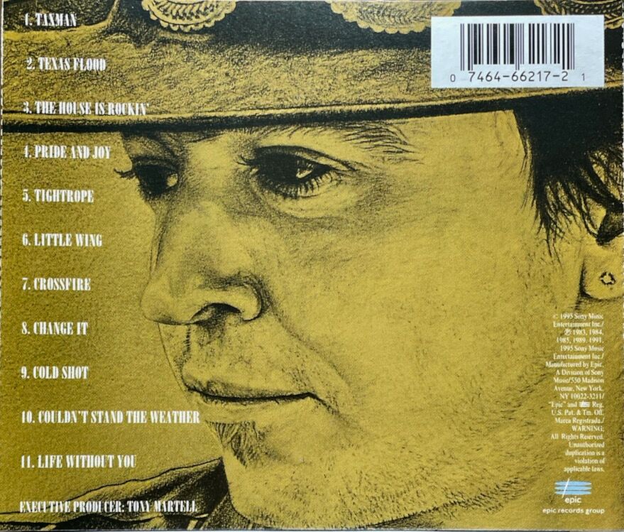 スティービーレイヴォーン ラストライブポスター ALPINE VALLY Stevie