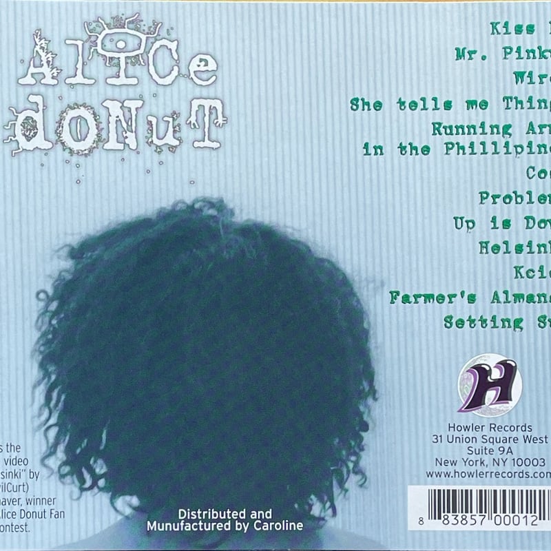 アリス・ドーナツ/Alice Donut/Three Sisters | 音盤本舗