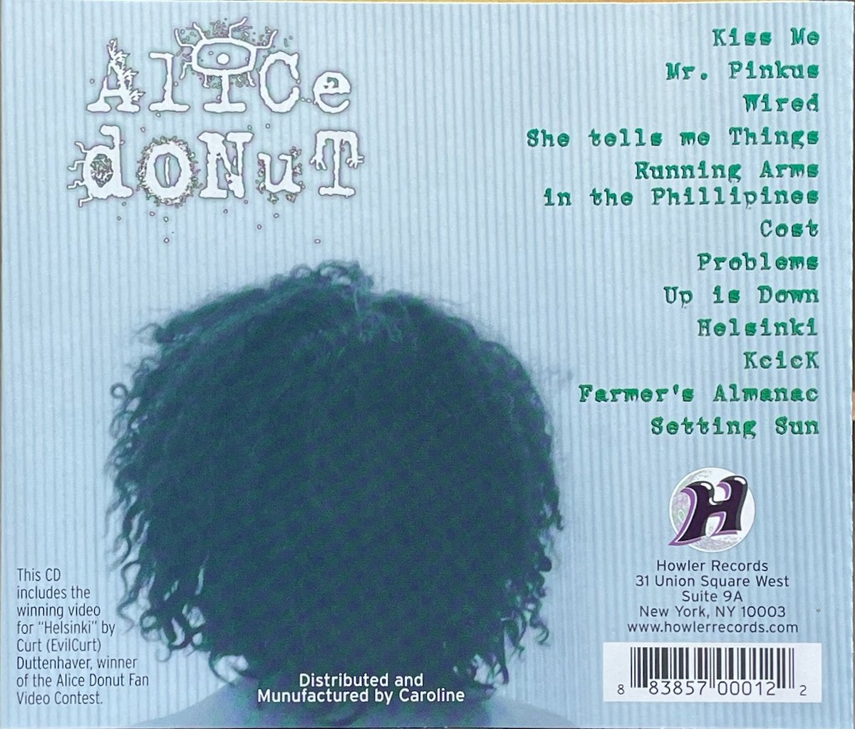 アリス・ドーナツ/Alice Donut/Three Sisters | 音盤本舗