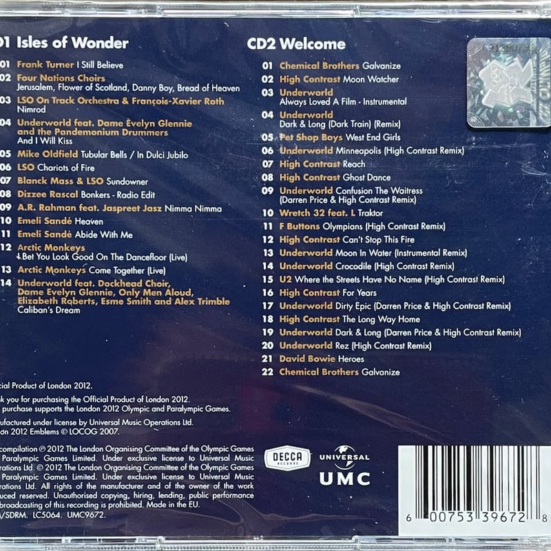 V.A./Isles Of Wonder (Music For The Opening Cer