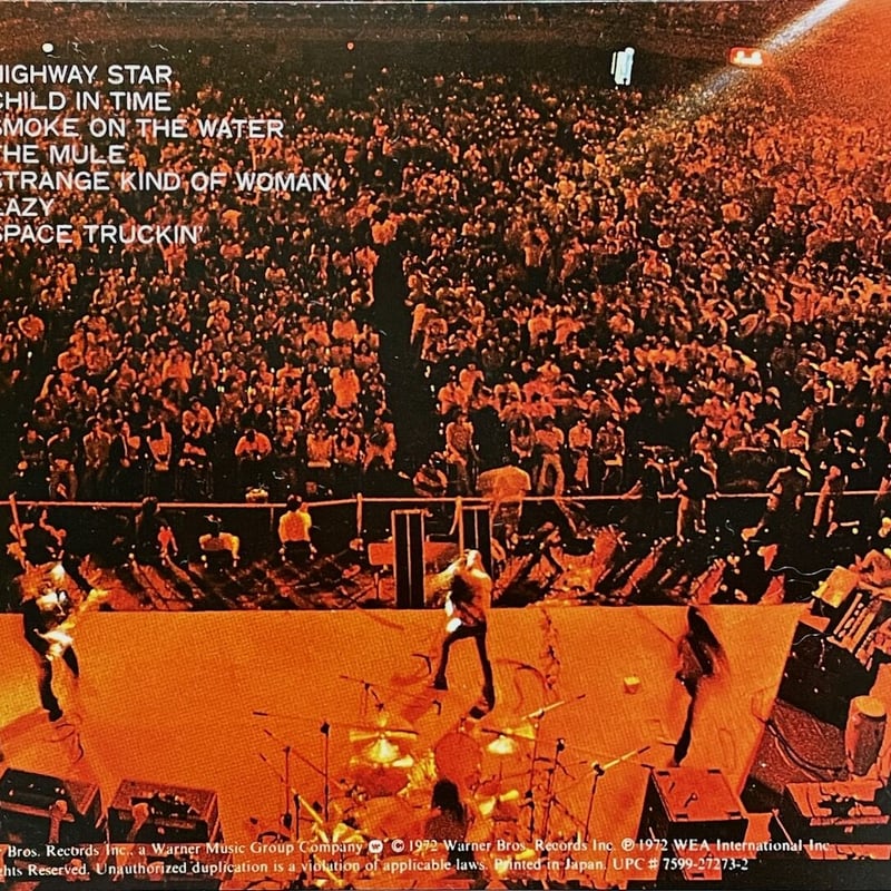 ディープ・パープル/Deep Purple/ライヴ・イン・ジャパン/Live In Japan ディープ・パープル/Deep Purple/ライヴ・イン・ジャパン/Live In Japan