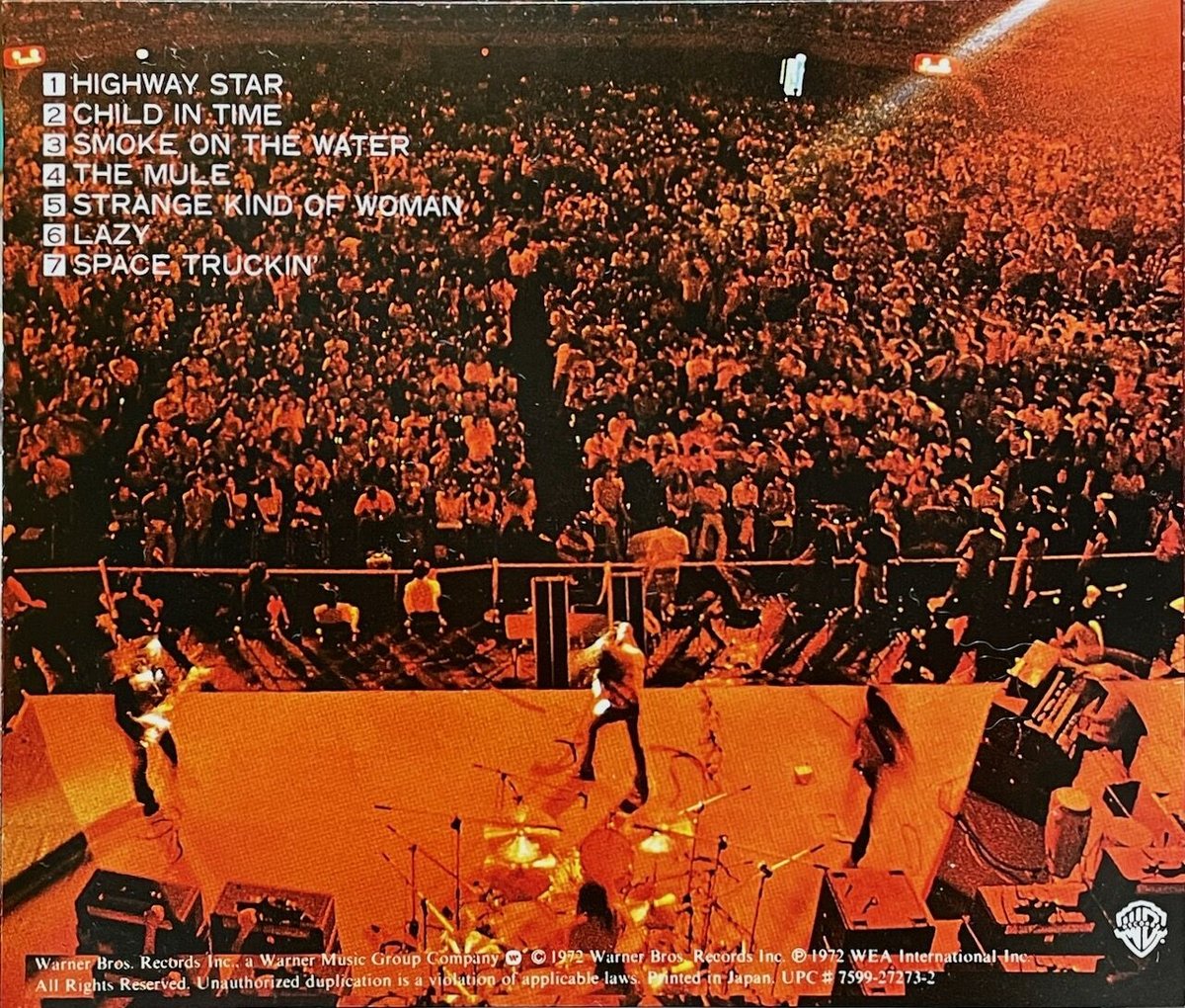 ディープ・パープル/Deep Purple/ライヴ・イン・ジャパン/Live In Japan