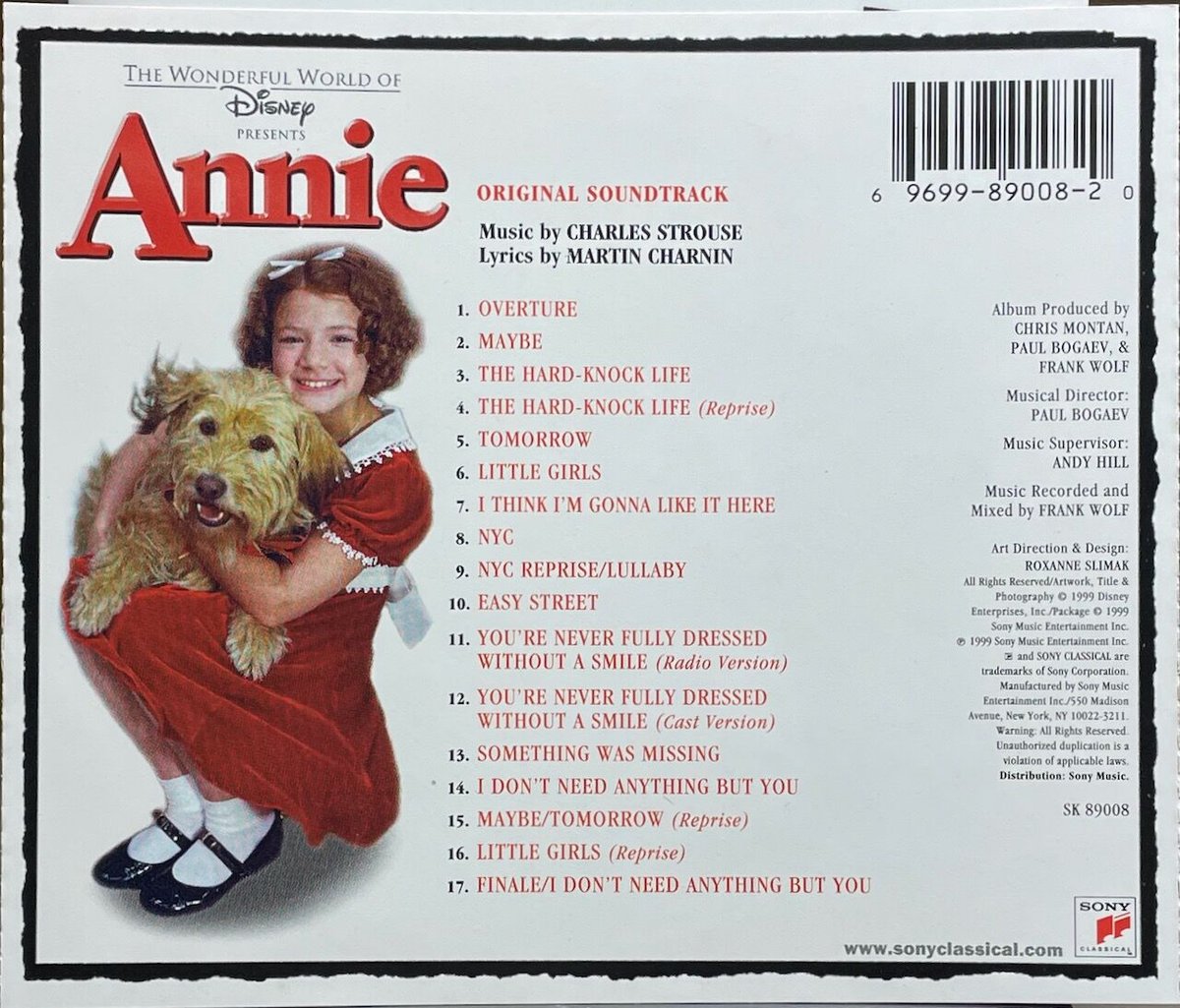 アニー(1999テレビ映画版)/Annie | 音盤本舗