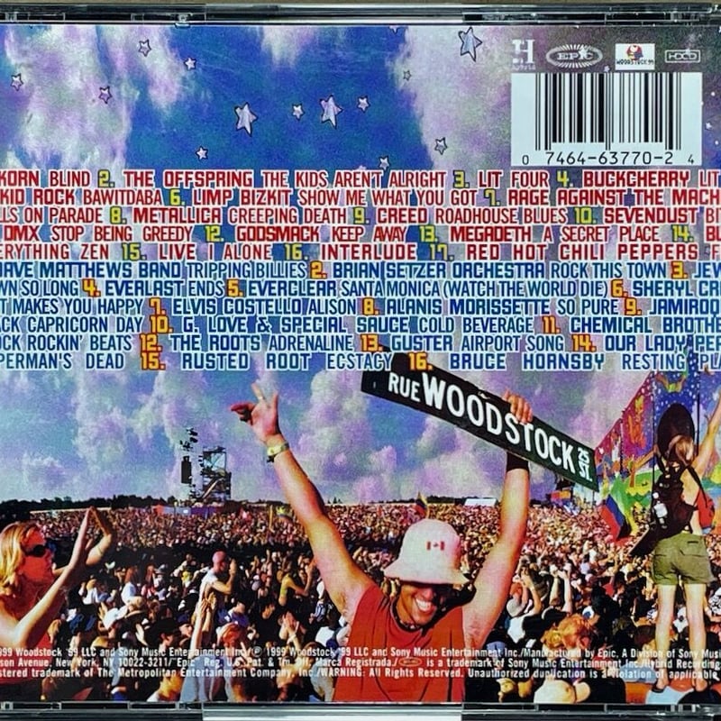 V.A. / Woodstock 99/ウッドストック30周年記念フェスティヴァル(2CD)
