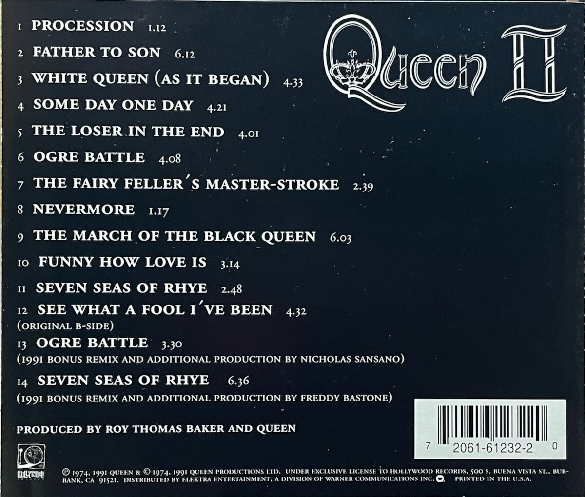 クイーン/Queen/Queen II+3 (TWENTY-YEAR REIGN) | 音盤本舗