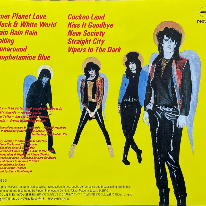 レア 帯付き 国内盤 美盤 FALLEN ANGELS / 堕落した天使達 フォールン・エンジェルズ/Fallen Angels/堕落した天使達【廃盤