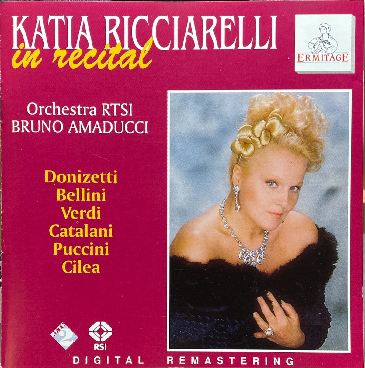 カーティア・リッチャレッリ(ソプラノ)/Katia Ricciarelli/In Recita