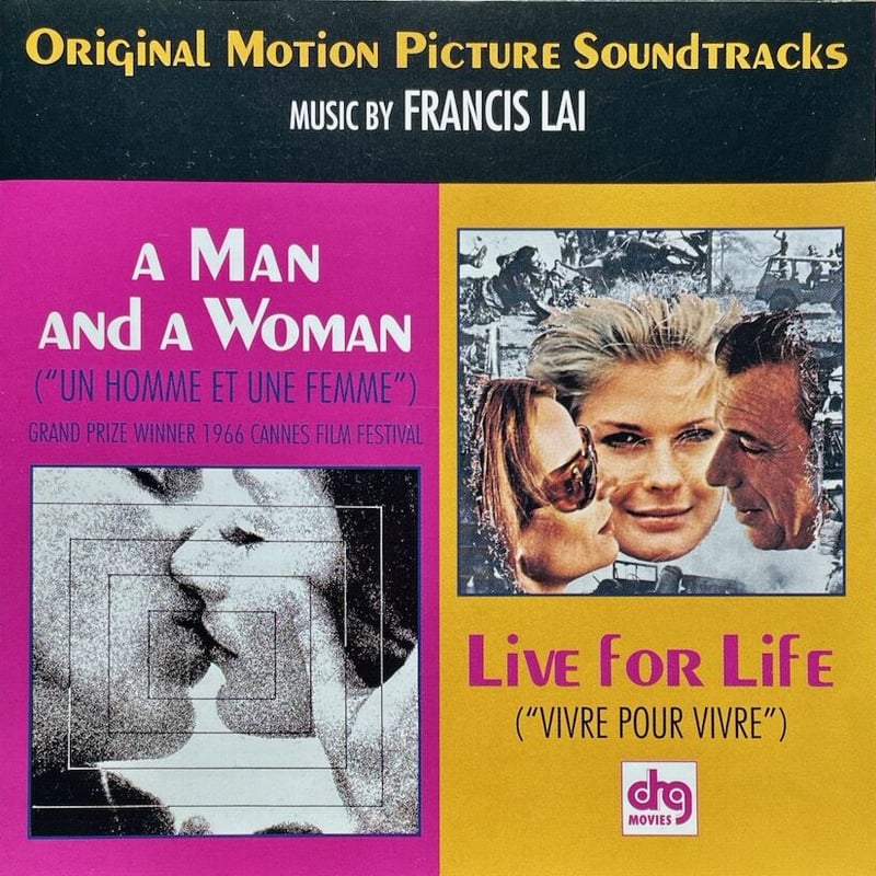 男と女(A MAN AND A WOMAN)/パリのめぐり逢い(Live For Life)/