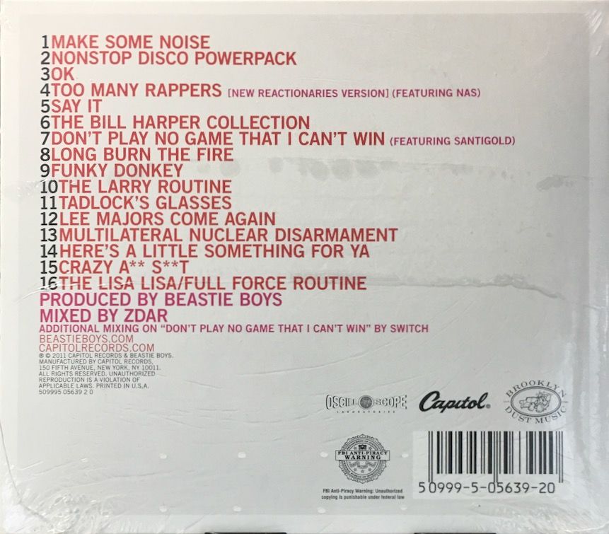 ビースティ・ボーイズ/Beastie Boys/ホット・ソース・コミッティー