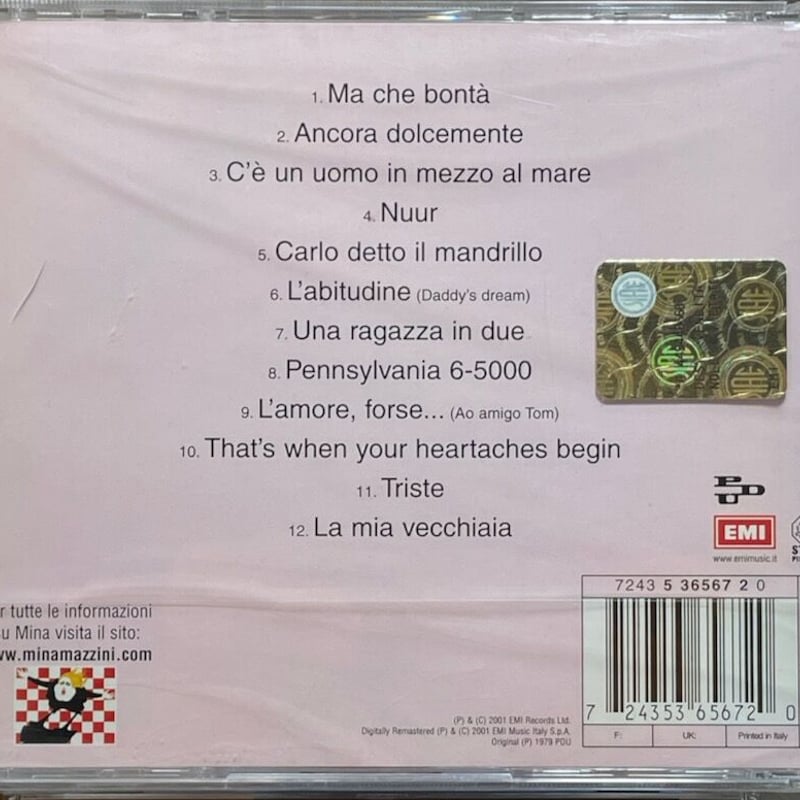 Mina Mazzini ミーナ・マッツィーニ 輸入盤 CD18枚まとめて 洋楽 Mina Mazzini ミーナ・マッツィーニ 輸入盤 CD18枚まとめて 洋楽