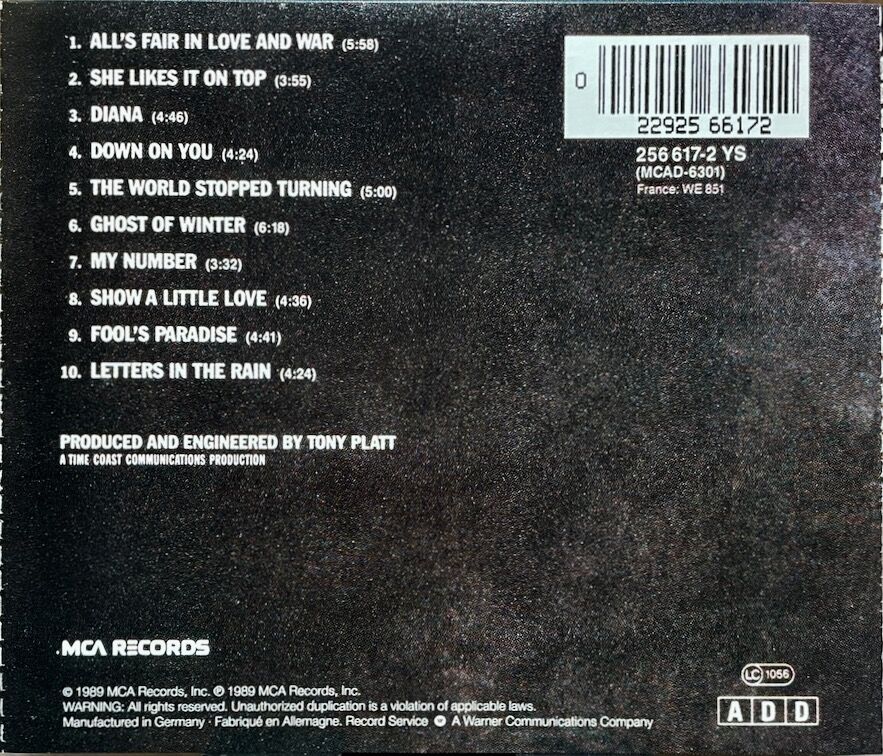 リリアン・アクス/Lillian Axe/ラヴ・アンド・ウォー/Love + War