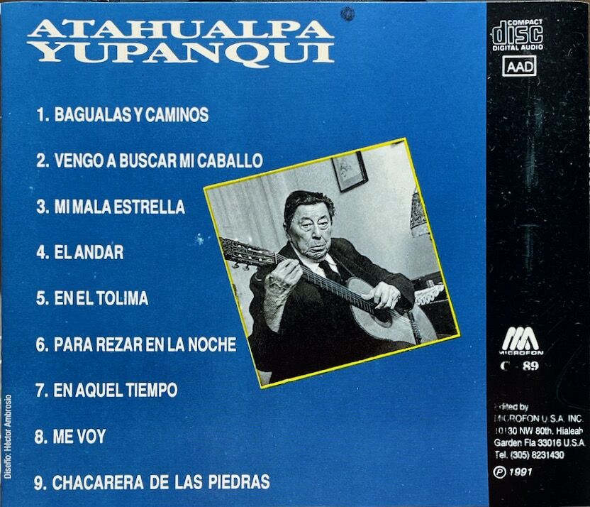 MAGIA DE ATAHUALPA YUPANQUI アタウアル 人類への遺産 MAGIA DE ATAHUALPA YUPANQUI アタウアル 人類への遺産 MAGIA DE