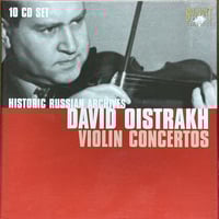 【CD】DAVID OISTRAKH（ダヴィッド・オイストラフ）名演集 10枚組 ダヴィッド・オイストラフ/ヴァイオリン協奏曲コレクション/David