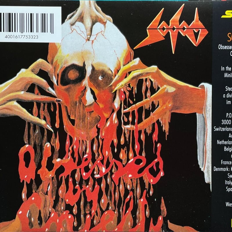 ソドム/Sodom/In The Sign Of Evil(1984)+Obsessed By...