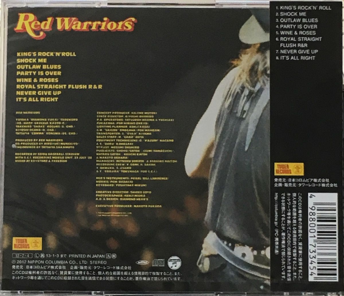 レッド・ウォーリアーズ/RED WARRIORS/1988 King's Rock'n Rol