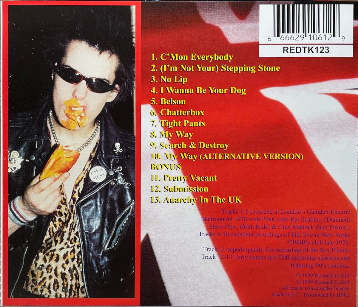 ヴィンテージ sex pistols シド ヴィシャス JAMIE Read ヴィンテージ sex pistols シド ヴィシャス JAMIE Read