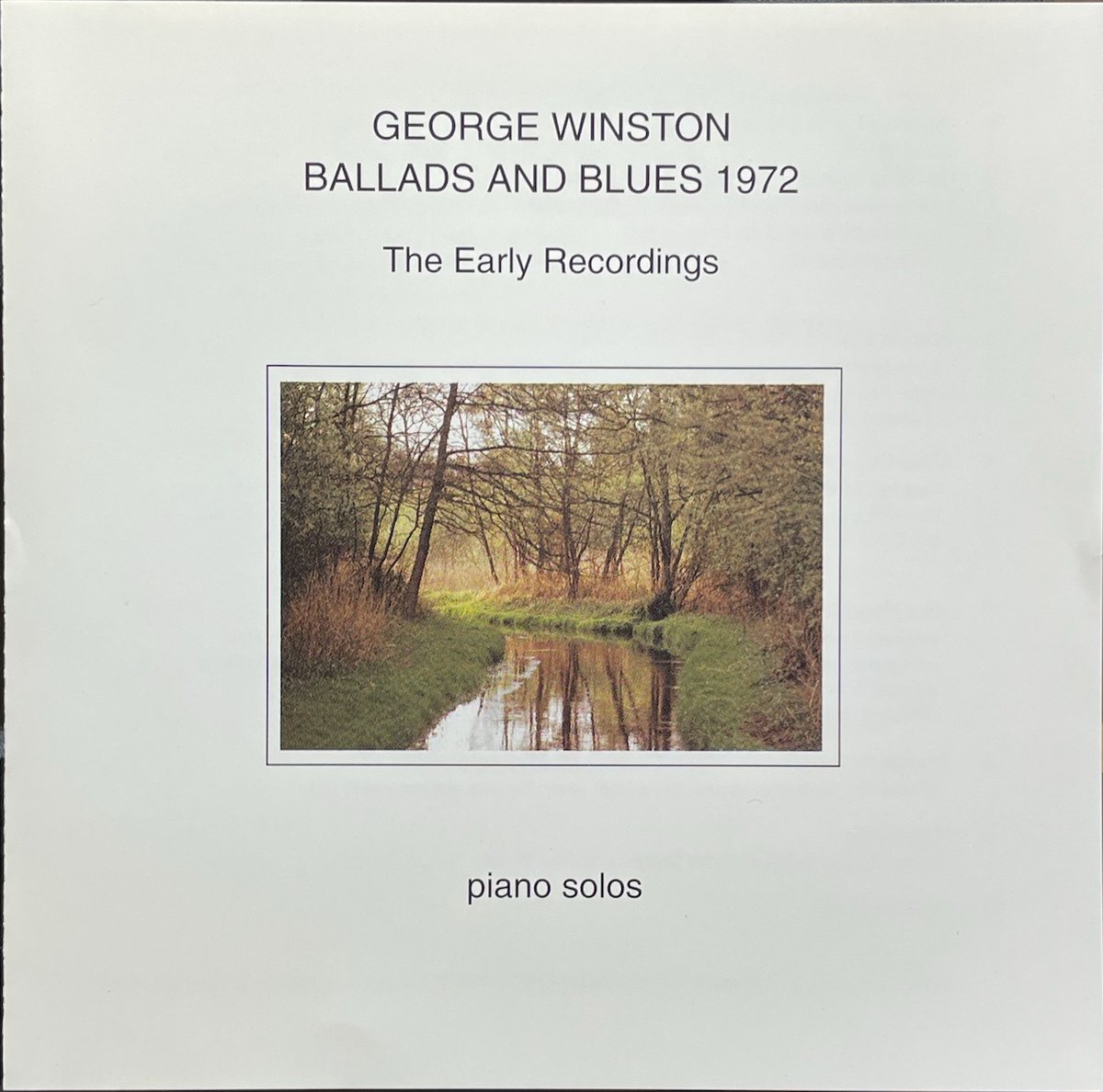 George Winston Piano Solos(ジョージ・ウィンストン) Winston