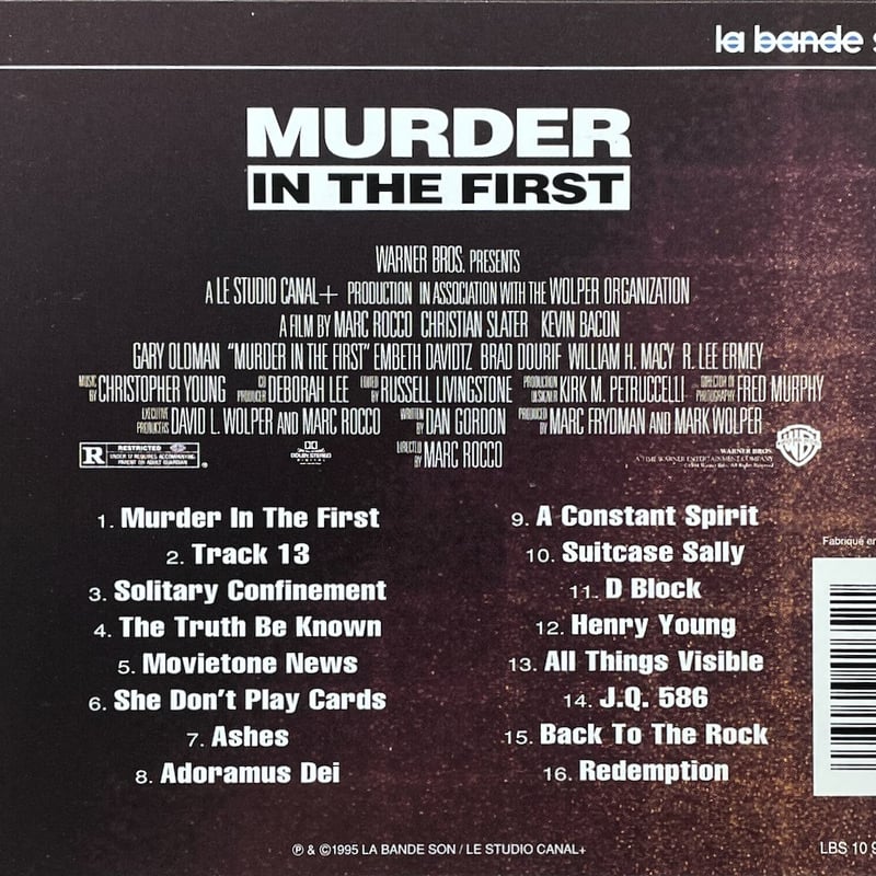 告発/Murder In The First/クリストファー・ヤング | 音盤本舗