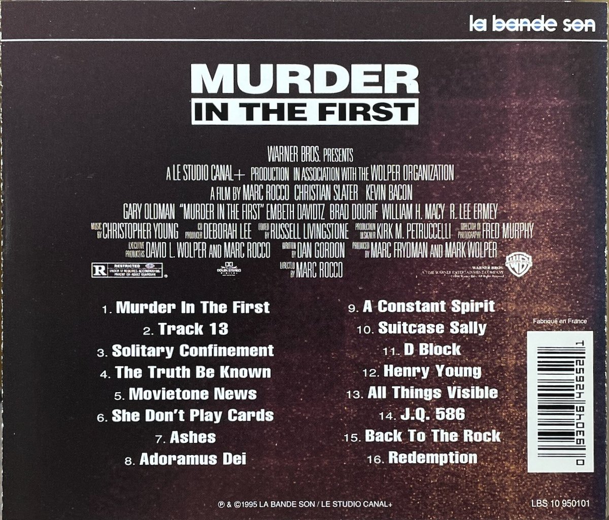 告発/Murder In The First/クリストファー・ヤング | 音盤本舗