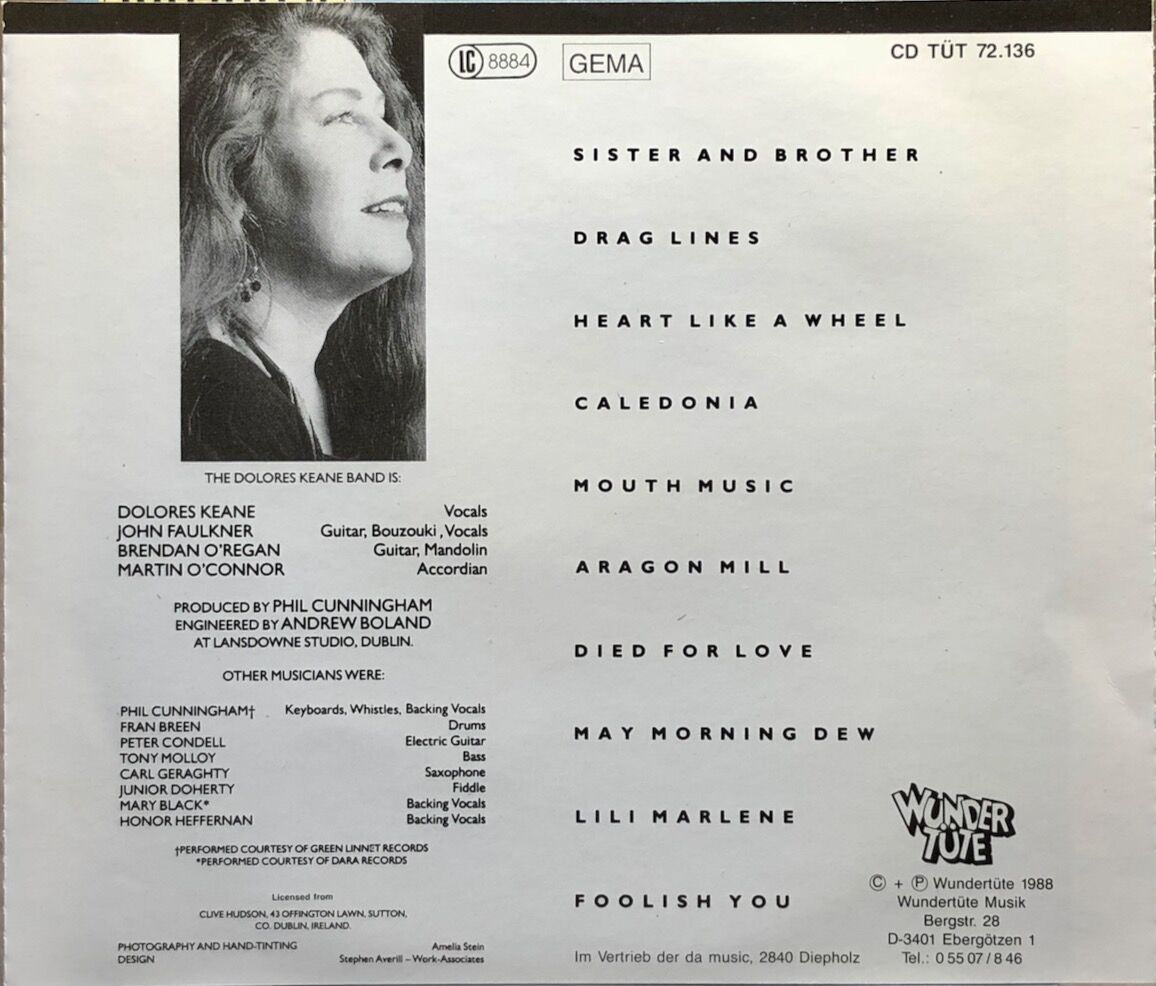 未開封ケルト音楽ドロレス・ケーンDolores Keane／Night Owl ドロレス・ケーン/Dolores Keane | 音盤本舗
