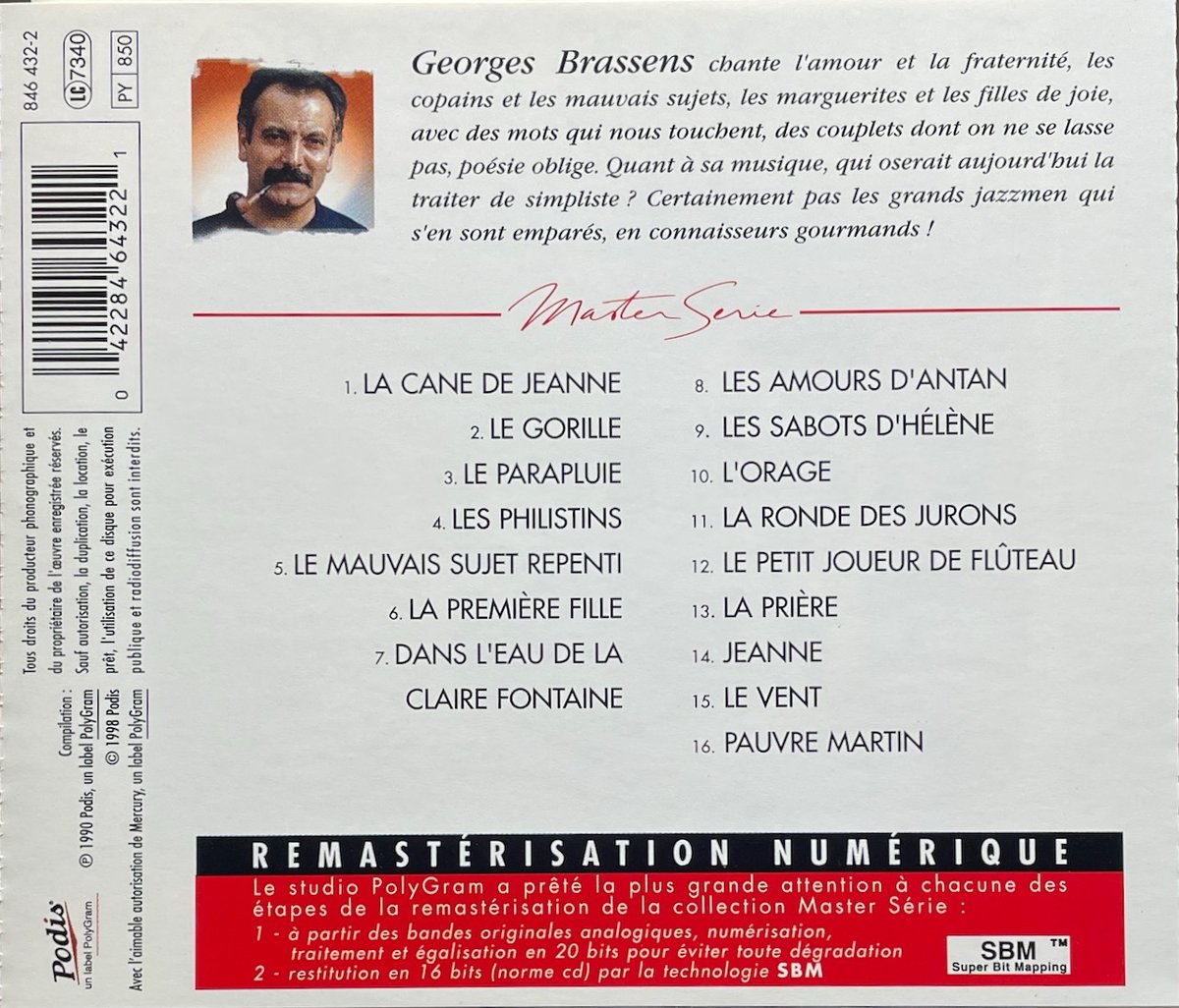 ジョルジュ・ブラッサンス 国内盤 LP 9枚セット シャンソン ジョルジュ・ブラッサンス/Georges Brassens Vol.3 | 音盤本舗
