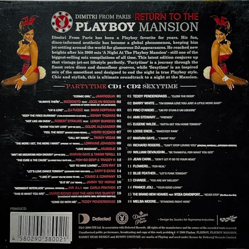 ディミトリ・フロム・パリ/Dimitri From Paris /Return To The