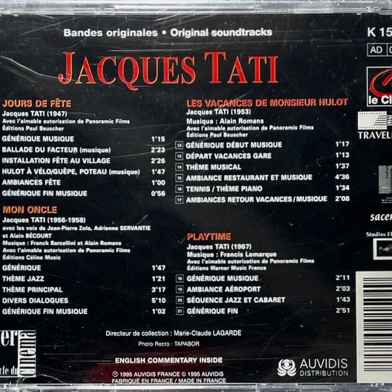 ジャック・タチ/Les Compositeurs Des Films De Jacques T