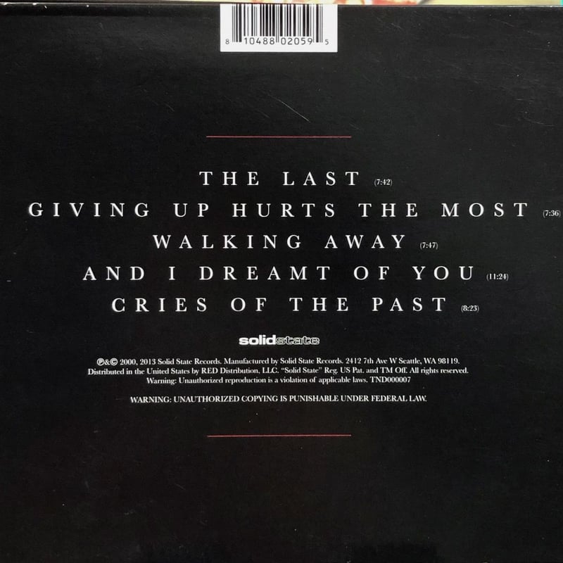 アンダーオース / Underoath ‎/ Cries Of The Past | 音盤本舗