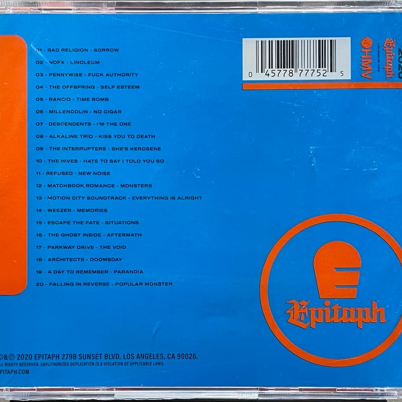 EPITAPH, THE LAST 30 YEARS/HMV限定盤【未開封】 | 音盤本舗