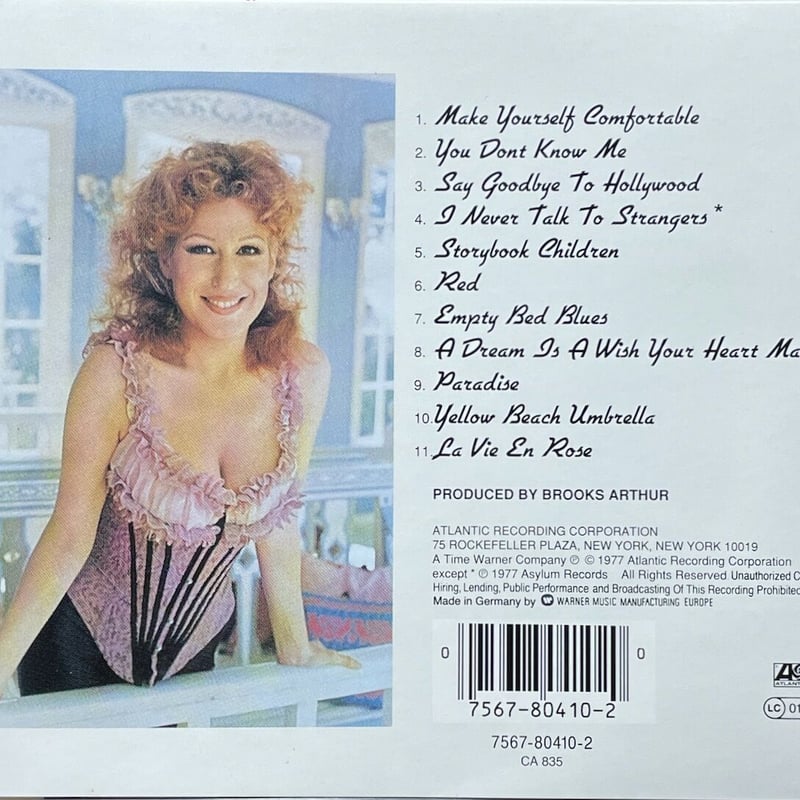 ベット・ミドラー Bette Midler アナログ レコード LP 2枚組 ベット・ミドラー/Bette Midler/ブロークン・ブロッサム/Broken Blosso