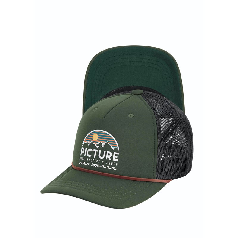 PICTURE ORGANIC CLOTHING KULDO TRUCKER CAP 3 CO