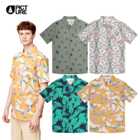 PICTURE ORGANIC CLOTHING MATAIKONA SS SHIRT JKT メンズ シャツ