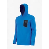 PICTURE ORGANIC CLOTHING BAKE GRID FLEECE HOODIE PICTURE BLUE