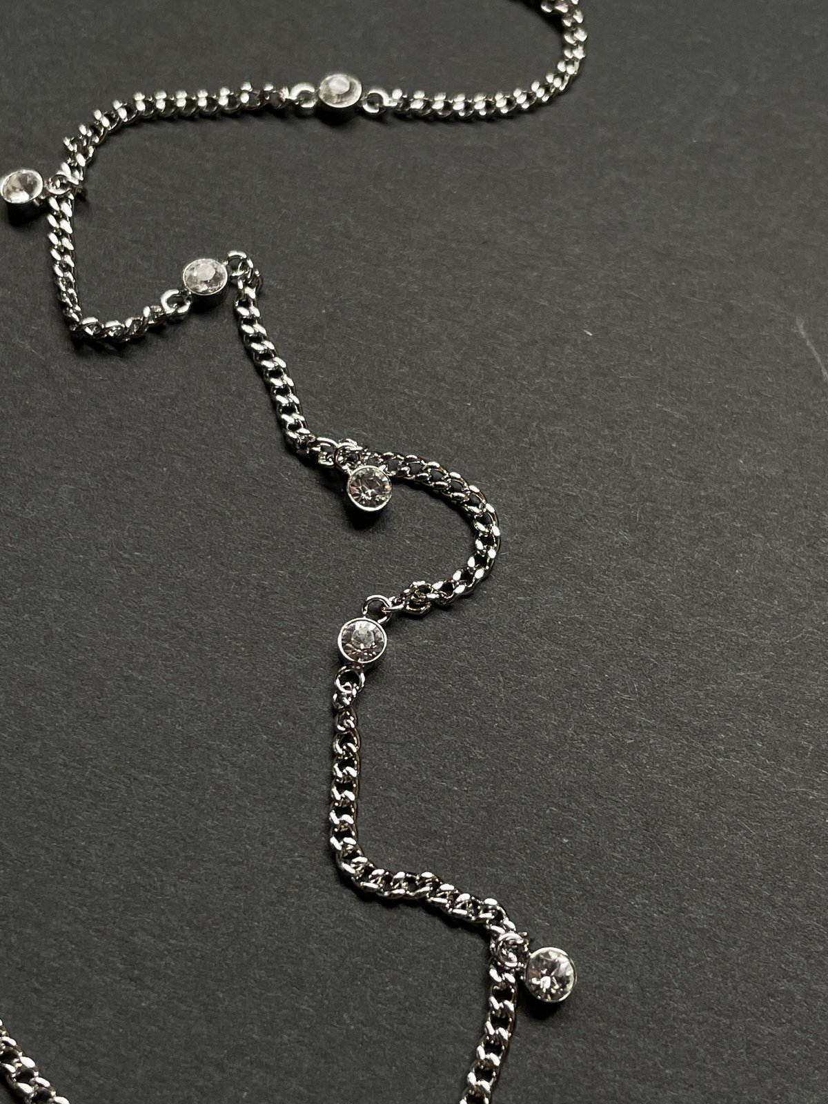 ブリィヨントゥラリエットネックレス(SILVER)