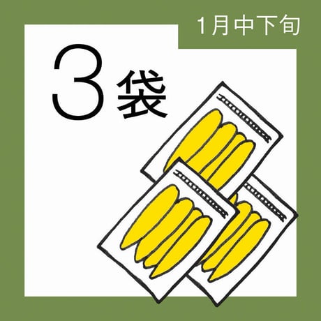 【1月分予約】仁連宿ほしいも3袋（300g×3=900g）