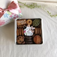 母の日のクッキー缶