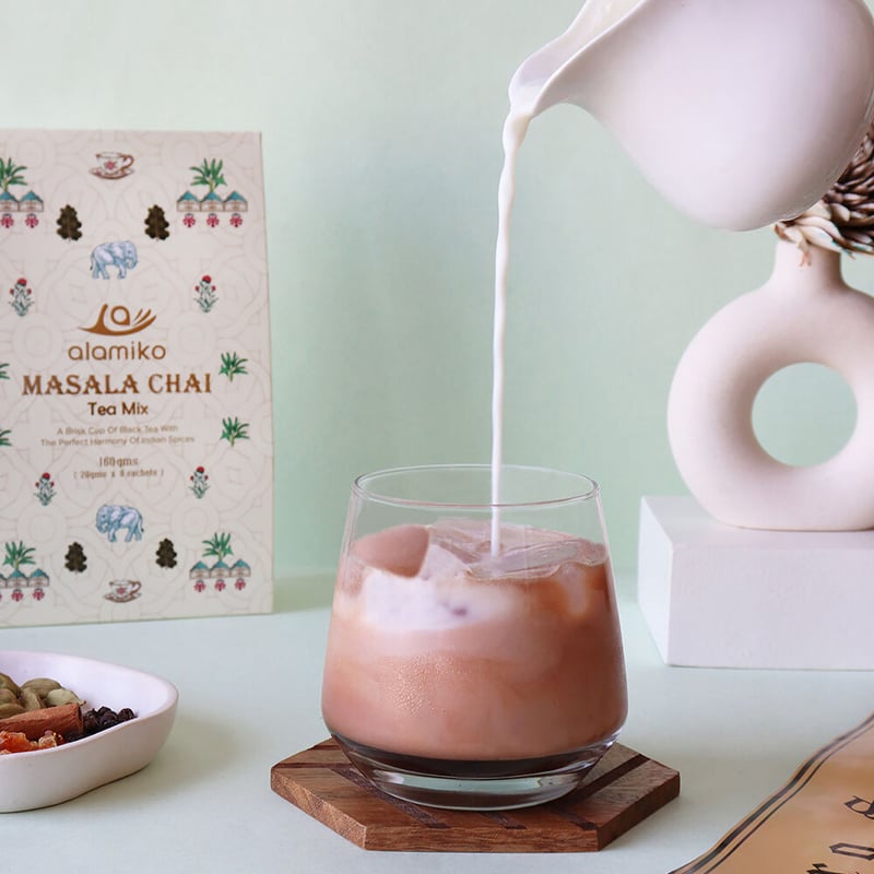 マサラチャイ ティーミックス 160g (20g✖️8本入り) 1杯分ずつ個包装