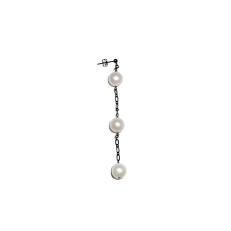 10mm pearl earring (３)