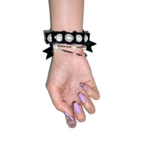 Pearl velvet bracelet