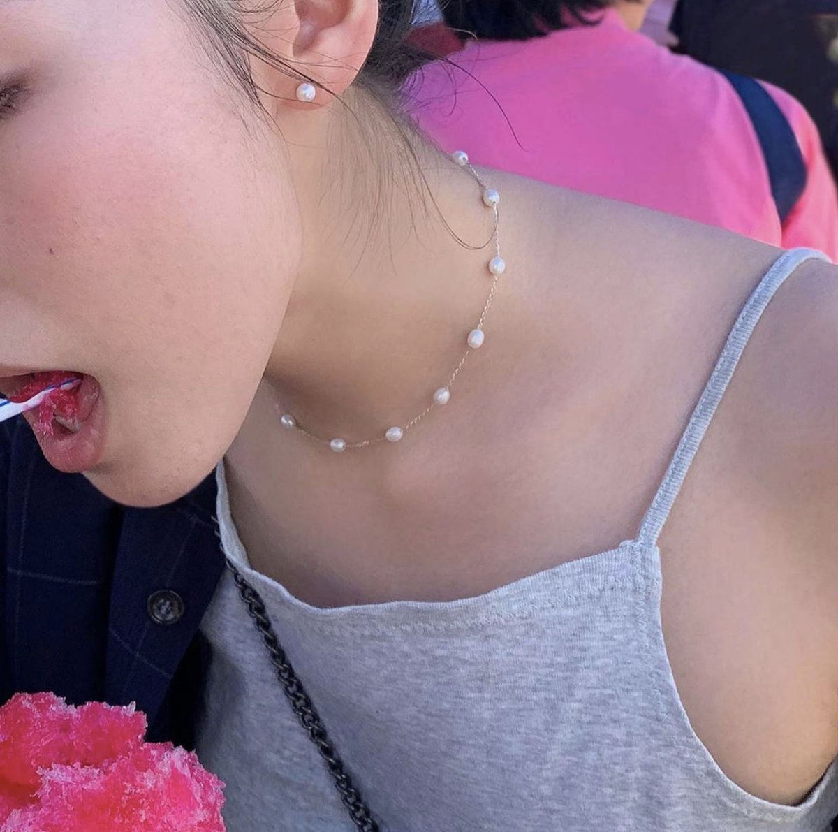 Station Pearl Necklace | Perlouse