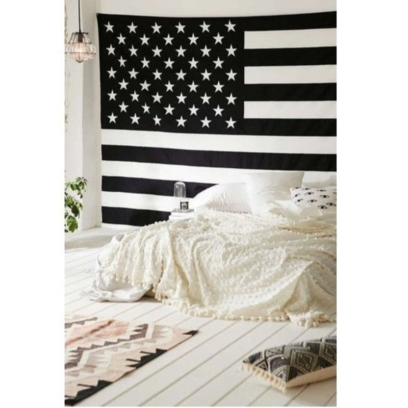 アメリカ 国旗 マルチカバー ソファーカバー ヴィンテージラグ