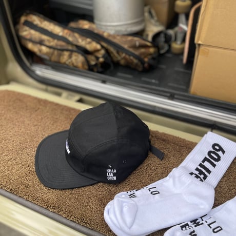 HELLO LANCREW CAP Unisex / BK 【オフライン限定商品】