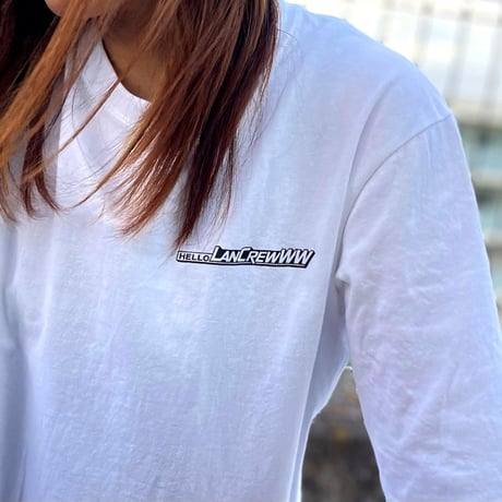 HELLO LANCREW L/S T-Shirt ベーシック WH