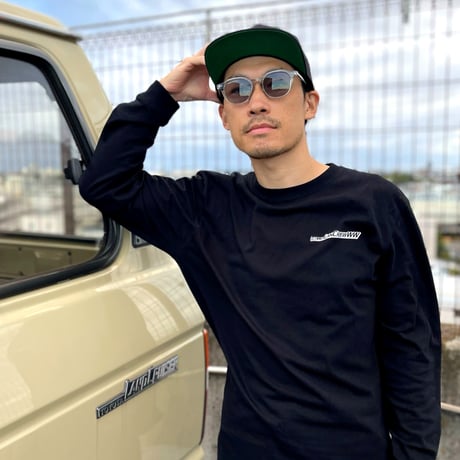 HELLO LANCREW L/S T-Shirt ベーシック BK