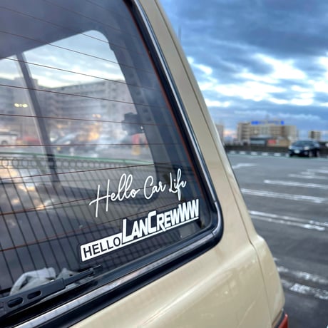 Hello Car Life ステッカー
