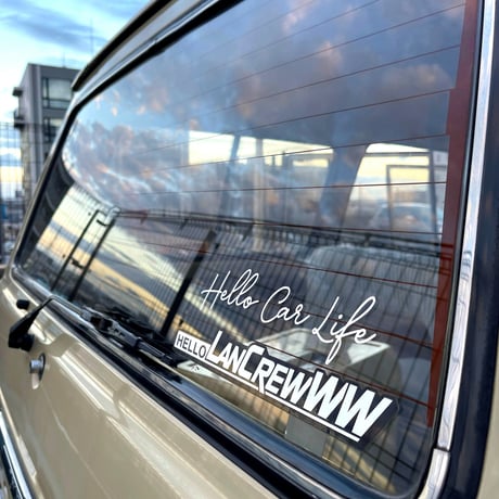Hello Car Life ステッカー