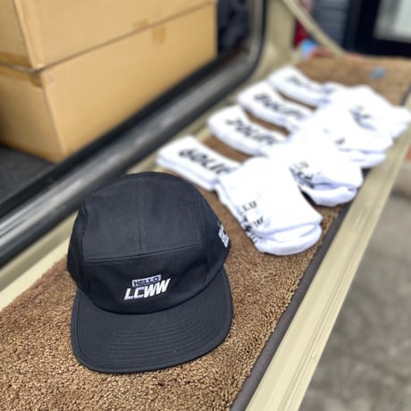 HELLO LANCREW CAP Unisex / BK 【オフライン限定商品】