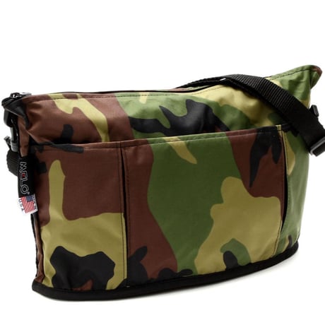 OVAL SHAPED BAG(Lサイズ) WOODLAND CAMO