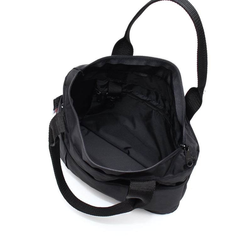 OVAL SHAPED TOTE BAG M BLACK MELO NEWYORK